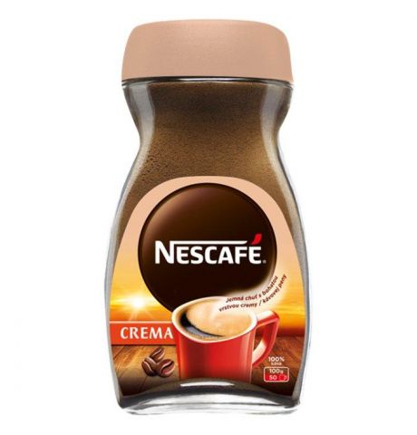 NESCAFÉ CLASSIC Crema, instantná káva, 100 g