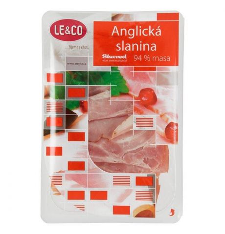 Le & Co Anglická slanina veľmi jemno krájaná 97% 100g