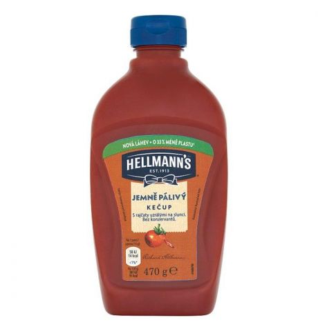 Hellmann's Kečup jemne pálivý 470 g