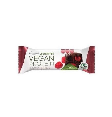 Tyč. Tekmar Protein Vegan Raspberry Brownie 40g