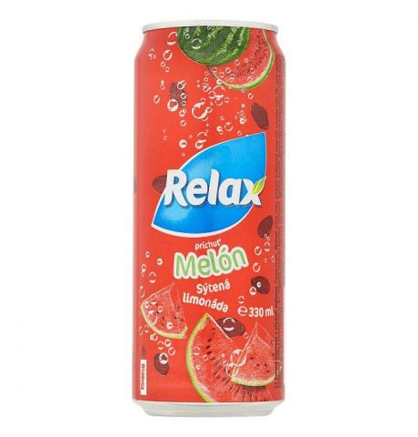 Relax Limonáda MELÓN 330ml Z PLECH