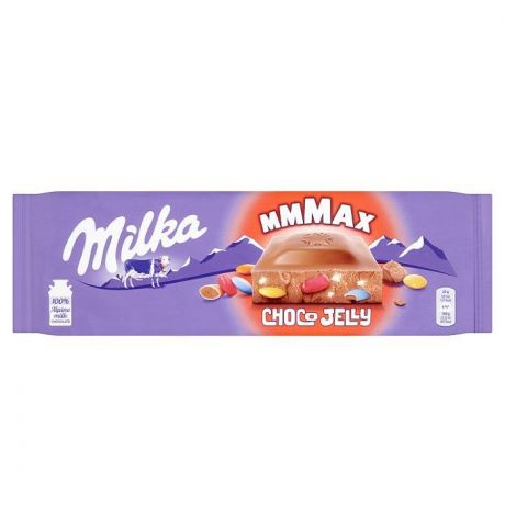 Milka Choco Jelly mliečna čokoláda so želé 250 g