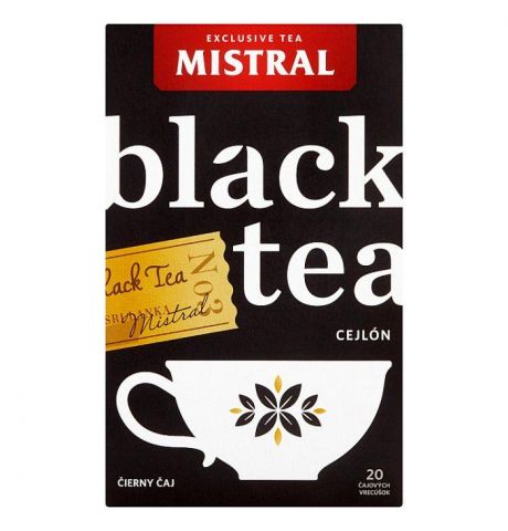 Mistral Cejlón čierny čaj 20 x 1,5 g