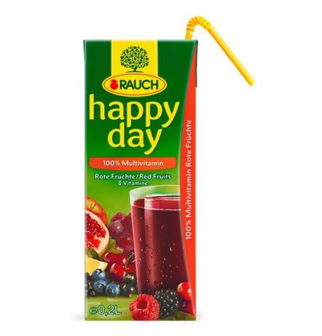 Happy Day multi red 100% 200ml