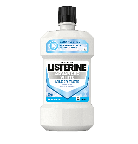 Listerine 250ml adwanc.white: