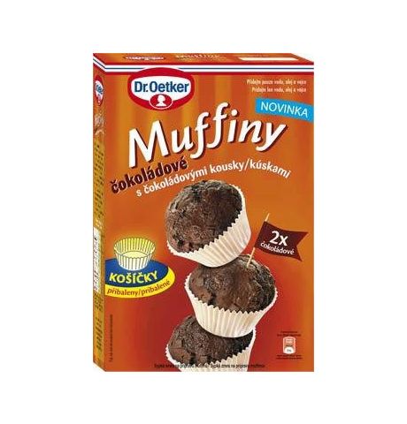 Dr.Oetker Muffiny čokoládové 300g