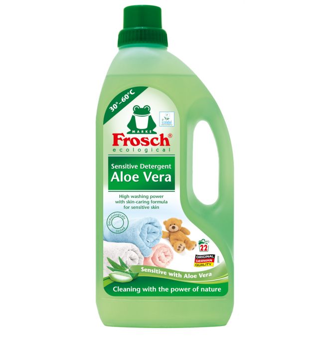 Frosch Ecological Sensitive Aloe Vera prací prostriedok 22 praní 1500 ml