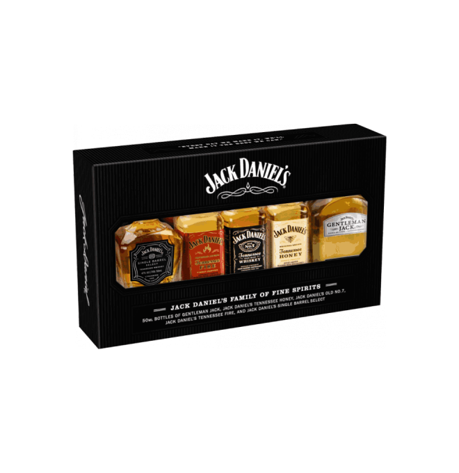 Jack Daniels Family 5x0,05l 39%: