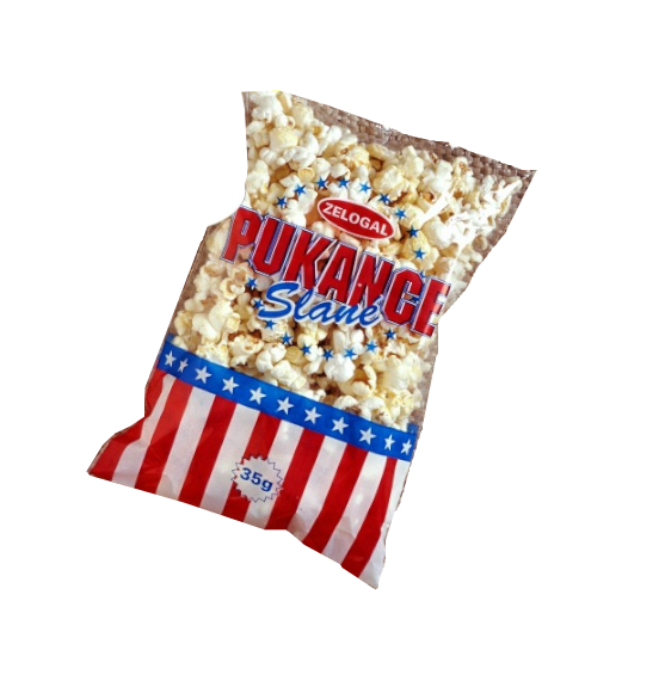 Slaný popcorn: