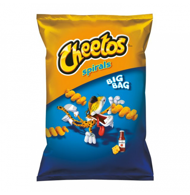Lupienky Cheetos Spirals 30g