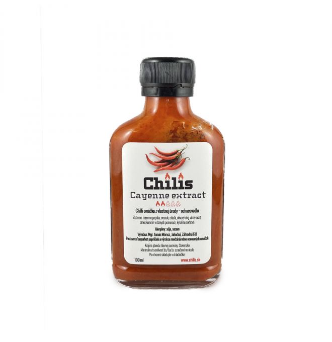 Chilis Cayenne Extract omáčka 100ml