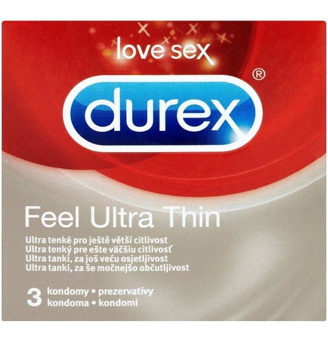Durex Prezervatív Fetherlite Ultra 3ks