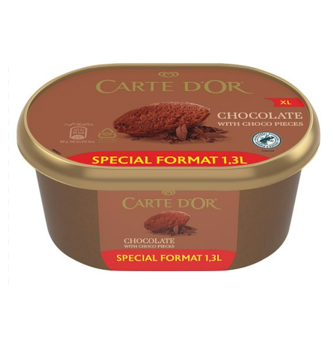 Zmrzlina Carte d’Or  Čokoláda 1300ml