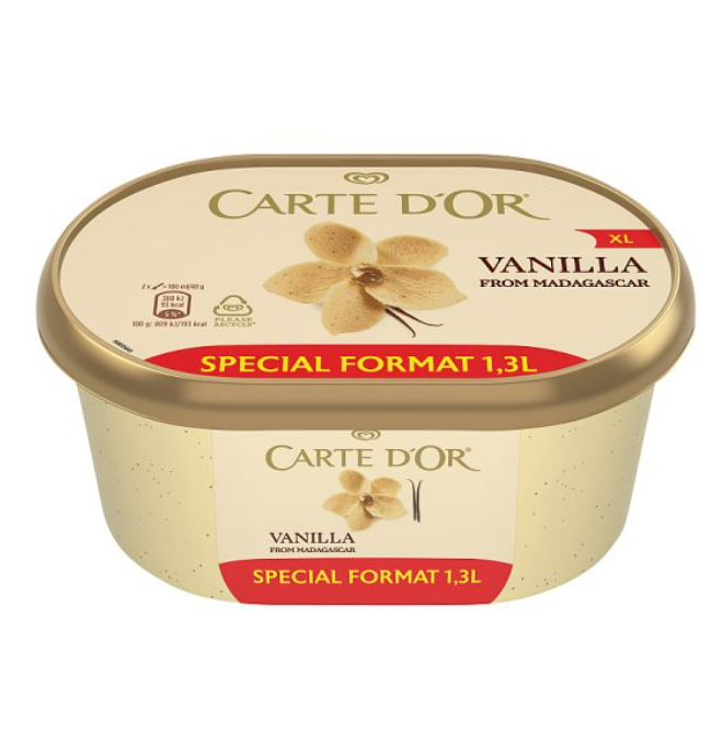 Zmrzlina Carte d’Or Vanilka 1,3L