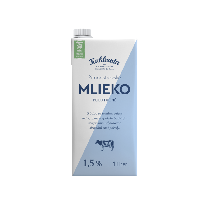 Kukkonia Mlieko trvanlivé 1,5% 1 l