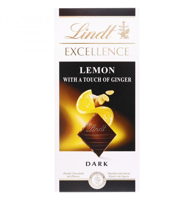 Lindt Excellence lemon 100g: