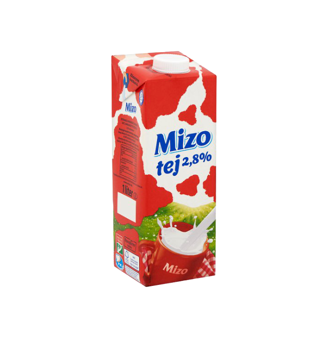 Mizo Mlieko trvanlivé 2,8% 1L