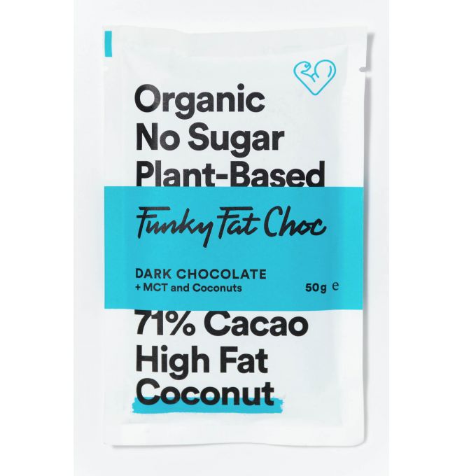 Funky Fat Choc Horká čokoláda s kokosom 50g