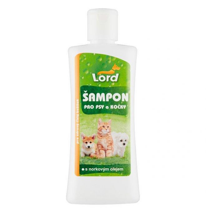 Lord Šampón pre psov a mačky s norkovým olejom 250ml