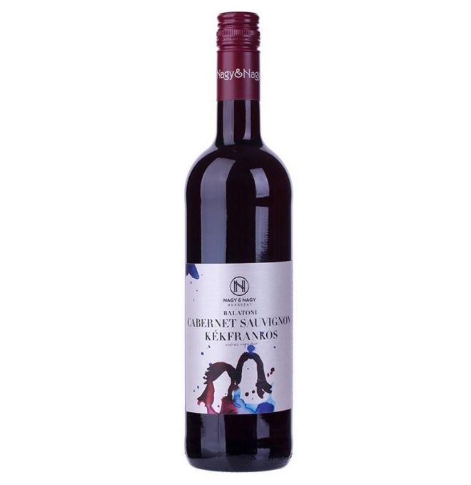 Balatoni Cabernet Sauvignon  Modrá frankovka  červené suché víno 0.75l
