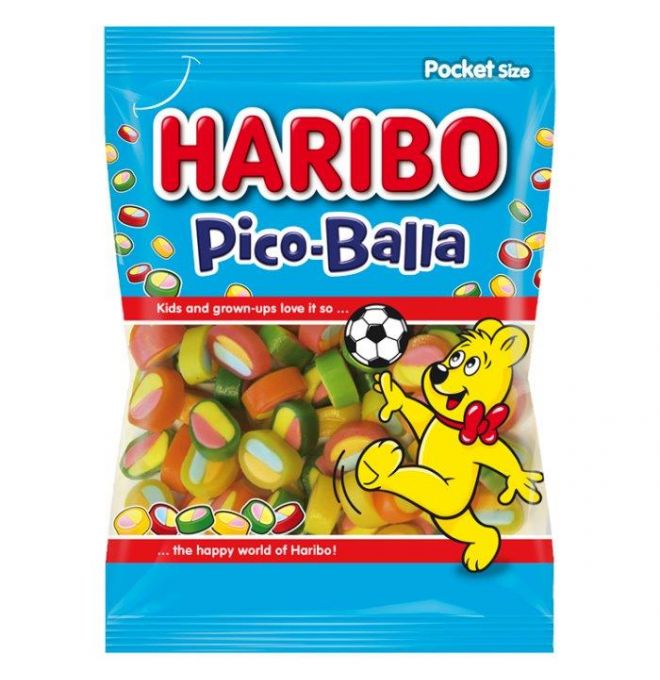 Haribo Pico Balla želé pelendreky s ovocnými príchuťami 100 g