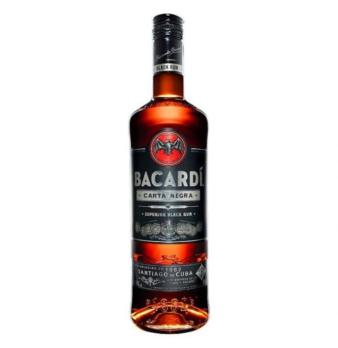 Bacardi Carta Negra rum 0,7 l