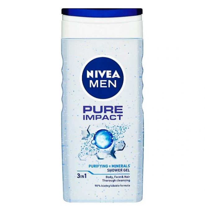 Nivea Men Pure Impact Sprchovací gél 250ml