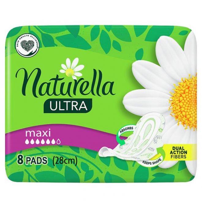 Naturella Ultra Maxi Vložky S Krídelkami 8ks