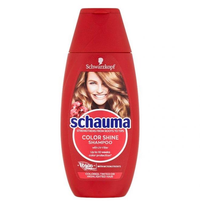 Schauma Color Shine šampón pre lesk a ochranu farby na farbené alebo melírované vlasy 400 ml