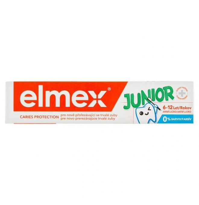 elmex Caries Protection Junior zubná pasta s amínfluoridom 75 ml