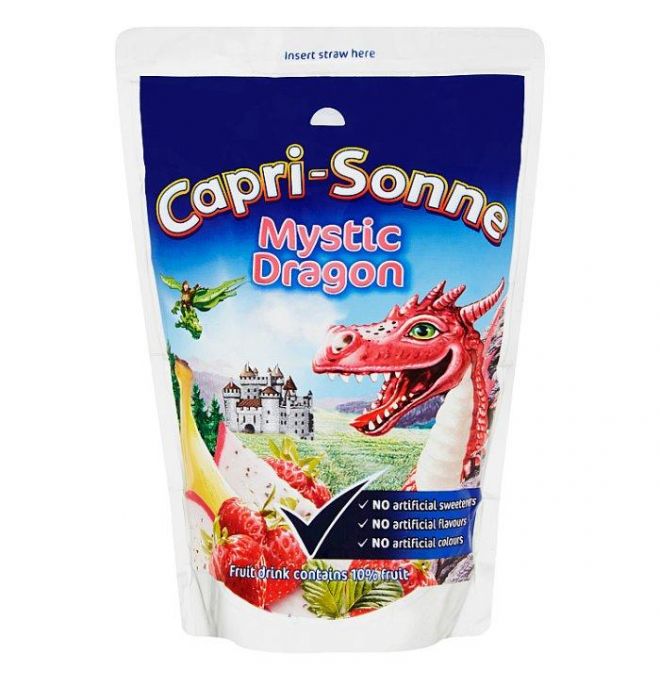 Capri-Sonne Mystic Dragon Nesýtený Nealkoholický Ovocný Nápoj 0,2l
