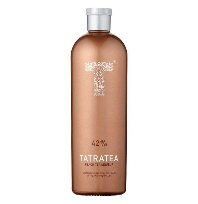 Karloff Tatratea 42% peach 700 ml