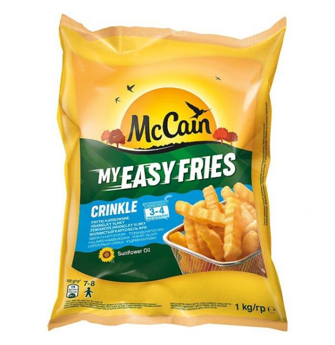 McCain My Easy Fries Crinkle 1000 g