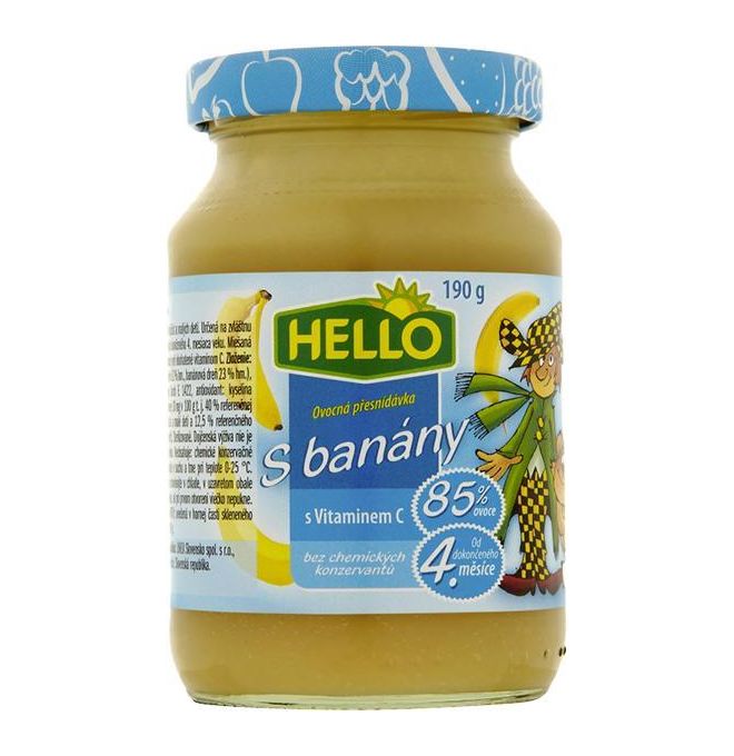 Hello Detská Výživa Banán 190g