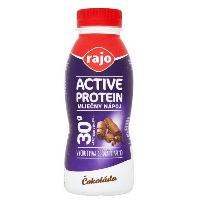 Rajo Active Protein Mliečny nápoj čokoláda 330 ml