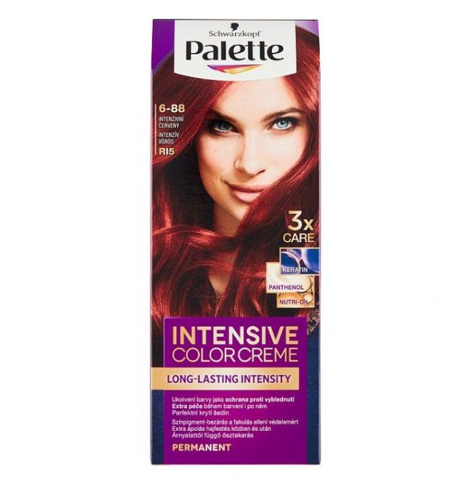 Schwarzkopf Palette Intensive Color Creme farba na vlasy Intenzívny Červený RI5 (6-88)