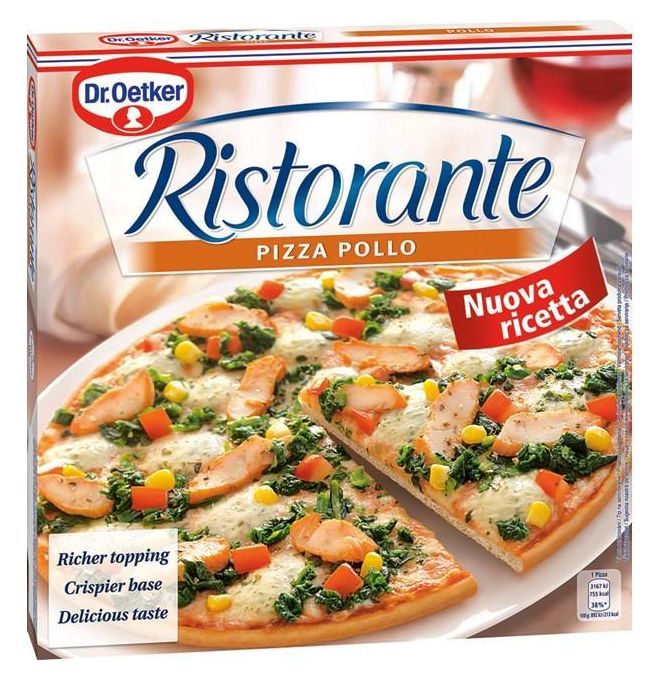 Pizza Mrazená Ristorante Pollo 355g Dr. Oetker