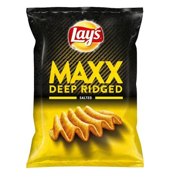 Lay's Maxx Vyprážané zemiakové lupienky slané 65 g