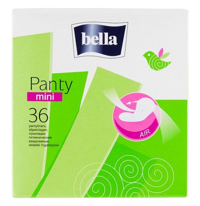 Bella Panty mini priedušné anatomické slipové vložky 36 ks