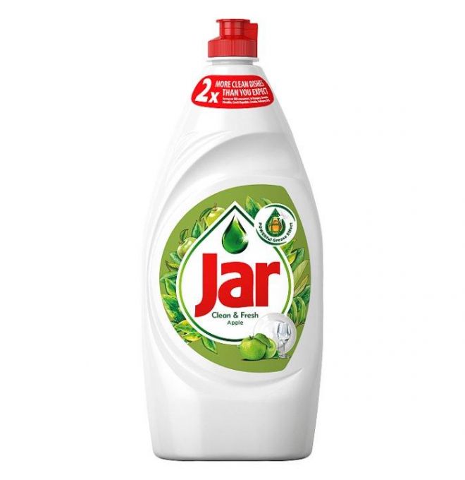 Jar Clean & Fresh Apple Prostriedok Na Riad S Bohatým Zložením 900 ml