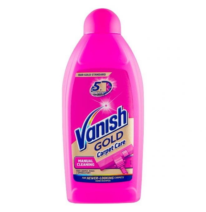 Vanish Gold šampón na ručné čistenie kobercov 500 ml
