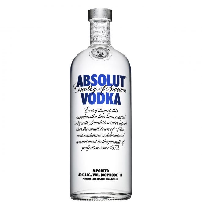 Vodka Absolut Blue 40% 1l