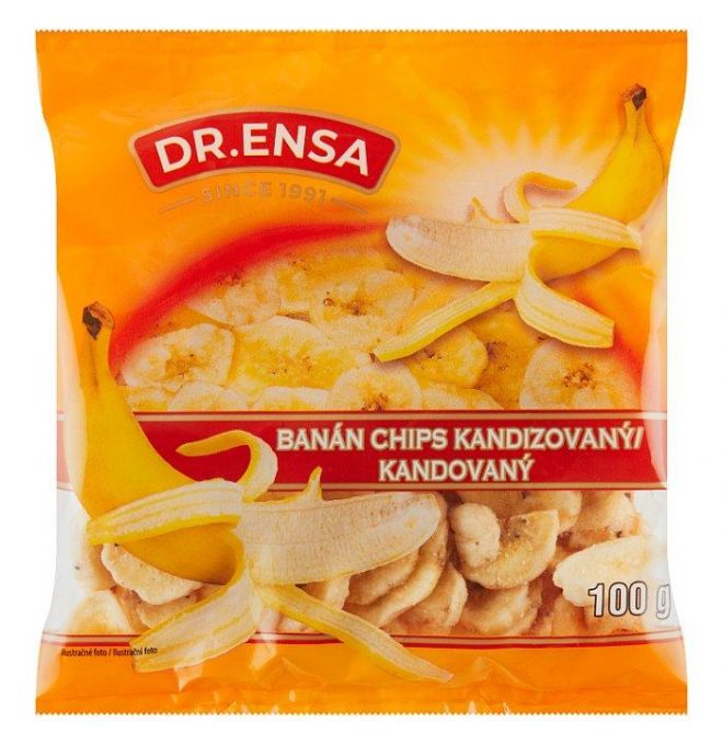 Dr. Ensa Banán chips kandizovaný 100 g
