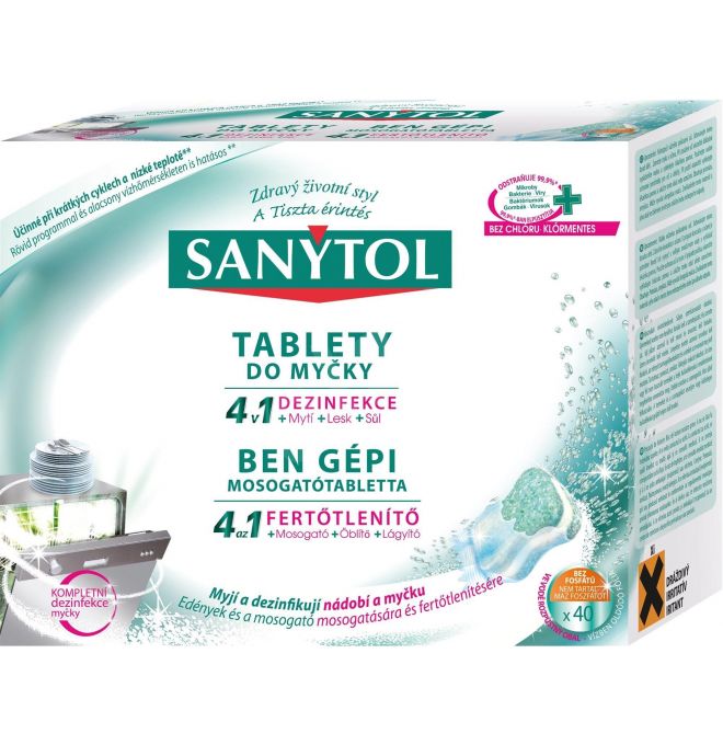 sanytol tablety do mycky40 ks