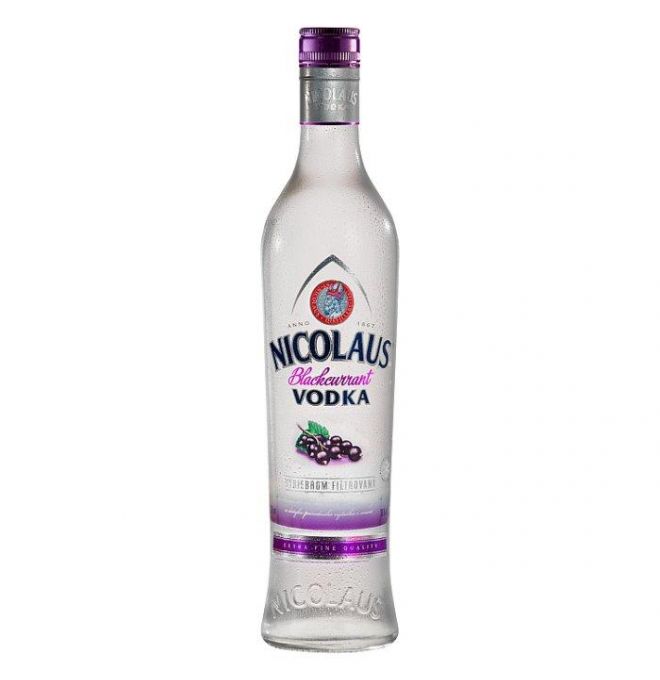 Nicolaus Vodka s čiernoríbezľovou príchuťou 38% 700 ml