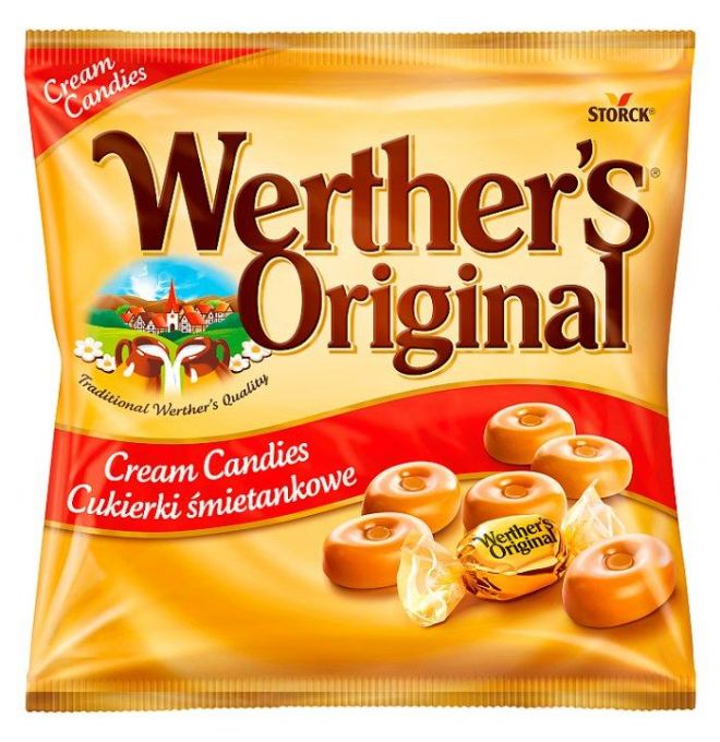 Werther's Original Smotanové bonbóny 90 g