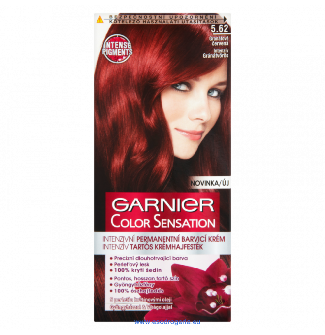 Farba na Vlasy GArnier Color Sensation 5.62 Granátovo Červená C4101574