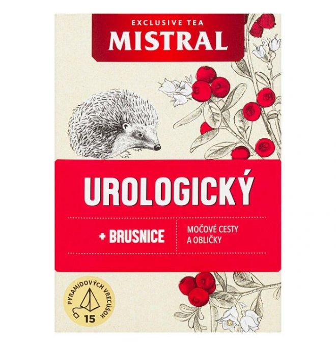 Mistral Urologický + brusnice bylinný čaj 15 x 2 g