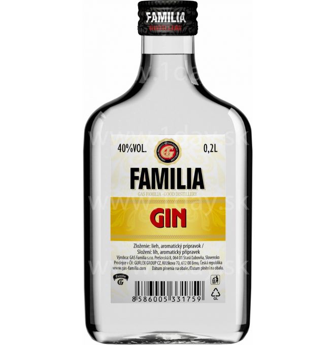 Gin Familia 40% 0,2l