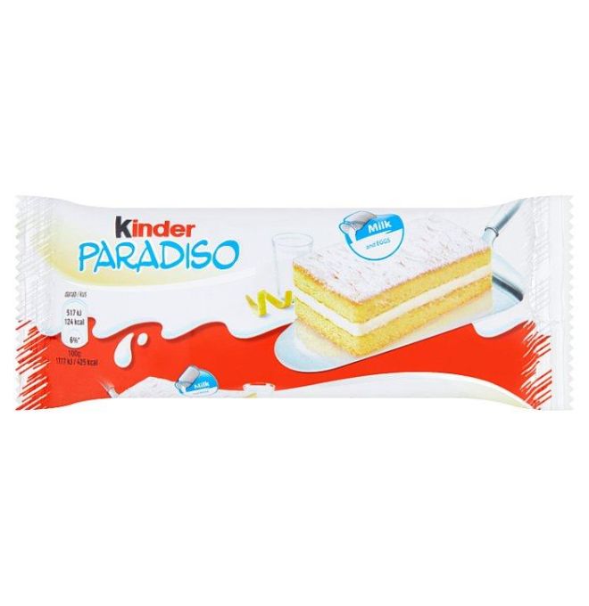 Kinder Paradiso piškótové rezy s mliečnym krémom 29g